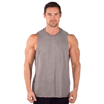Combed Cotton Cut Sleeve Muscle Tee