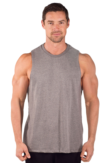 Combed Cotton Cut Sleeve Muscle Tee